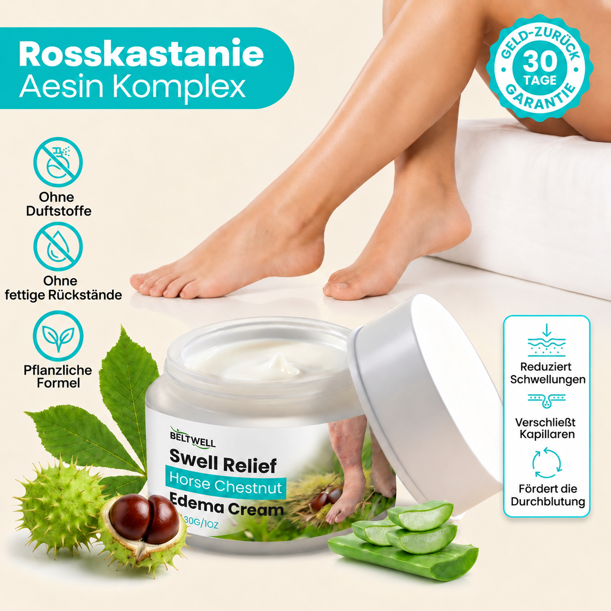 Rosskastanien Anti-Schwellungs- & Venenkomplex