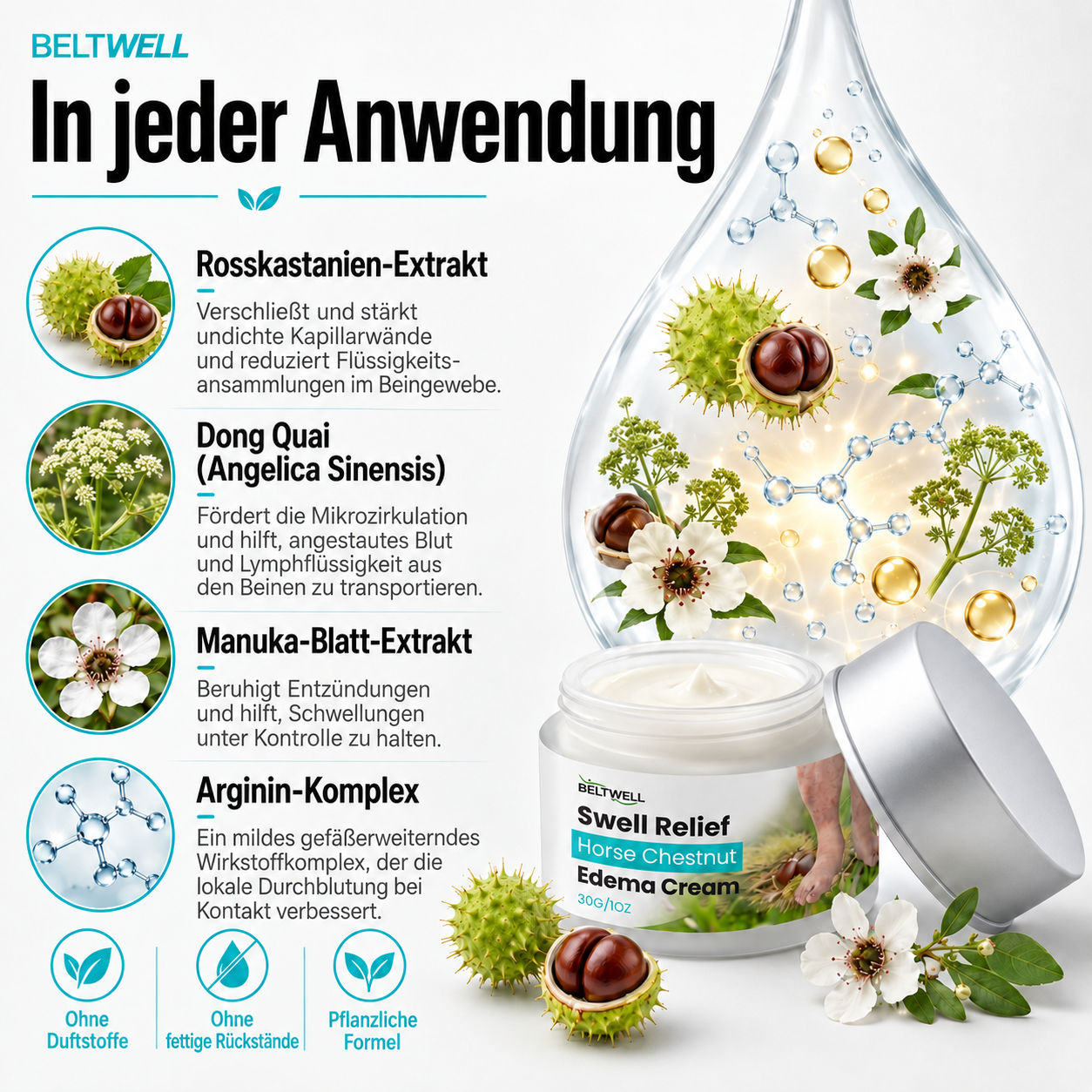 Rosskastanien Anti-Schwellungs- & Venenkomplex