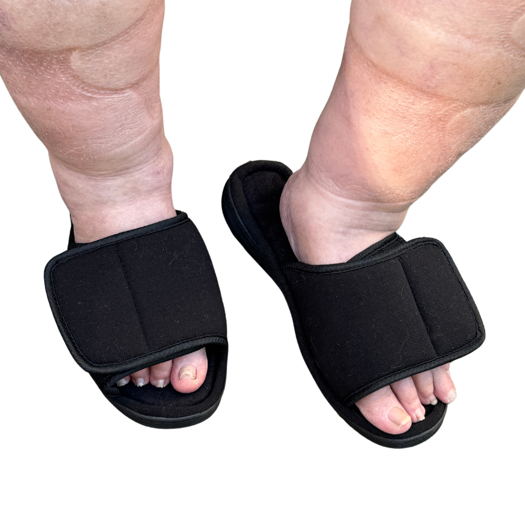 Beltwell® – Extraweite und verstellbare Hausschuhe für geschwollene Füße für Damen und Herren