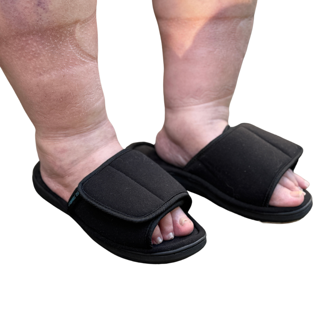 Beltwell® – Extraweite und verstellbare Hausschuhe für geschwollene Füße für Damen und Herren