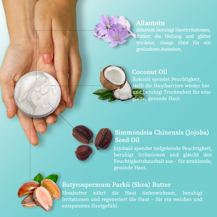 Beltwell® - Duftfreie, leichte Anti-Juckreiz-Lotion – speziell für geschwollene, trockene und juckende Beine