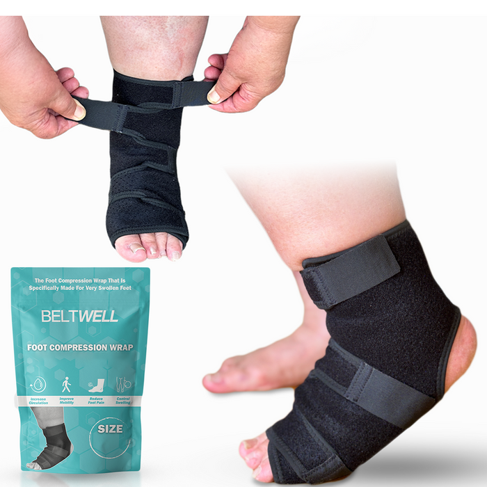 Beltwell® - The New Foot Compression Wraps For Swollen Feet (Buy 1 Get 1)